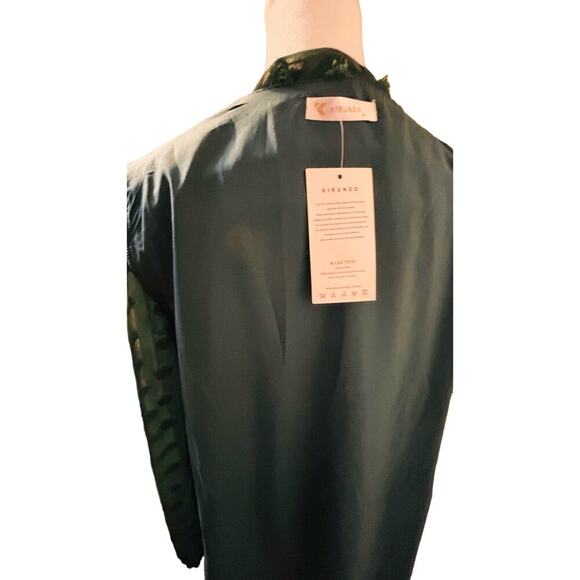 Kirundo NWT Womens Dress Size M Empire Waist 70s Retro Whimscagoth  Retro Sheer - Picture 15 of 15